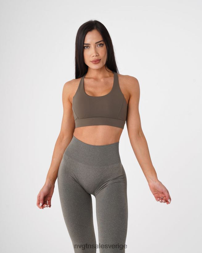 B886LB55 khaki grön kondition NVGTN kvinnor avslöja bh
