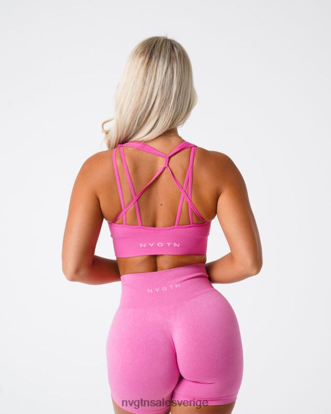 B886LB62 tuggummi rosa kondition NVGTN kvinnor galaxy ribbad sömlös bh