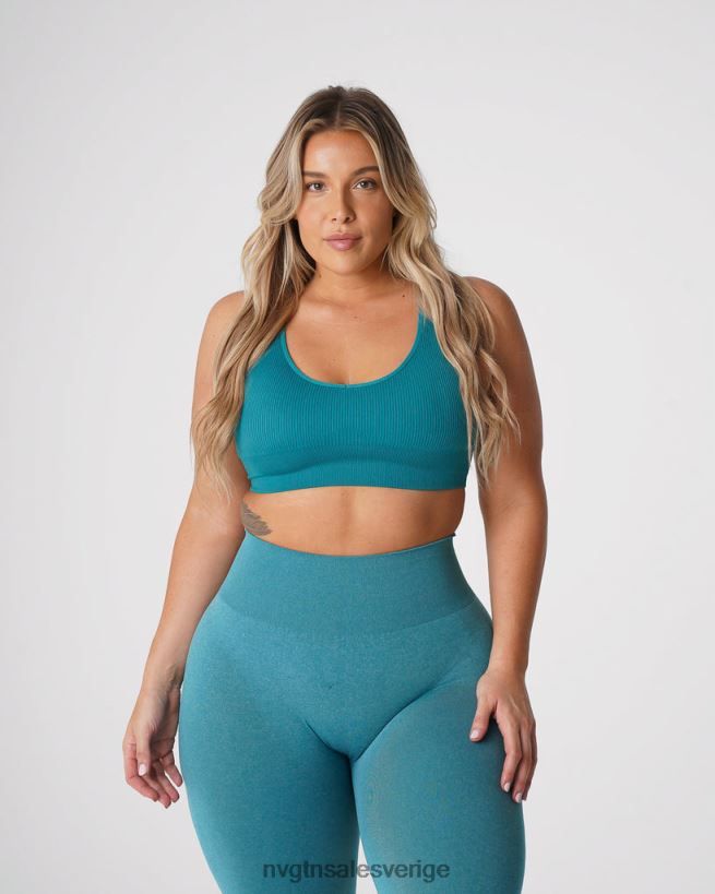 B886LB65 kricka kondition NVGTN kvinnor galaxy ribbad sömlös bh