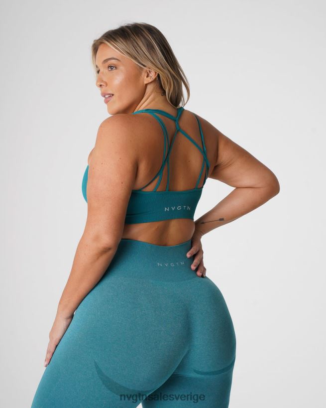 B886LB65 kricka kondition NVGTN kvinnor galaxy ribbad sömlös bh