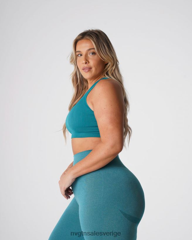 B886LB65 kricka kondition NVGTN kvinnor galaxy ribbad sömlös bh