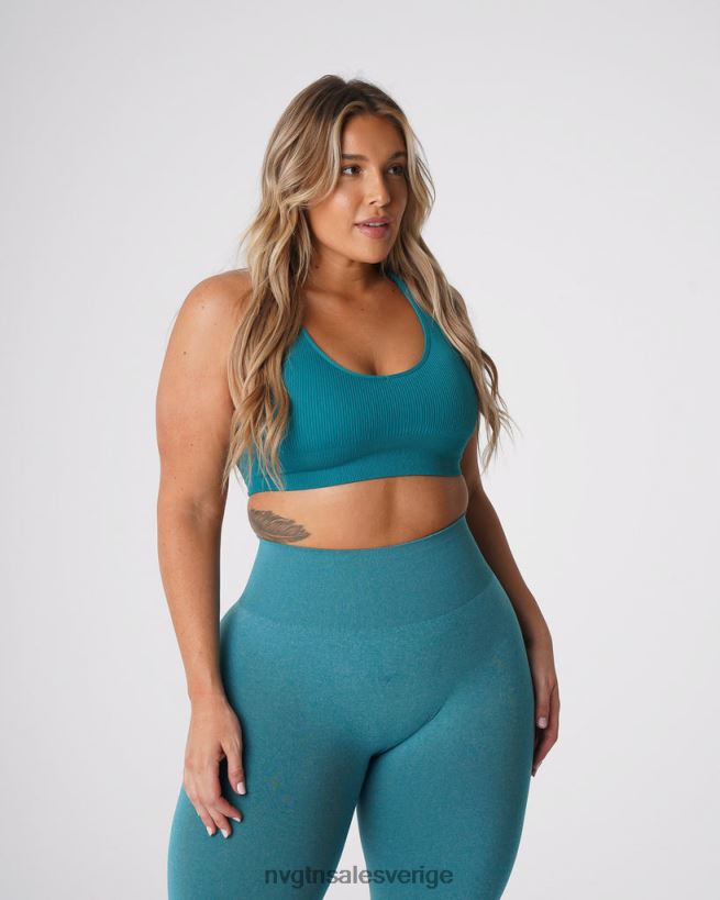B886LB65 kricka kondition NVGTN kvinnor galaxy ribbad sömlös bh