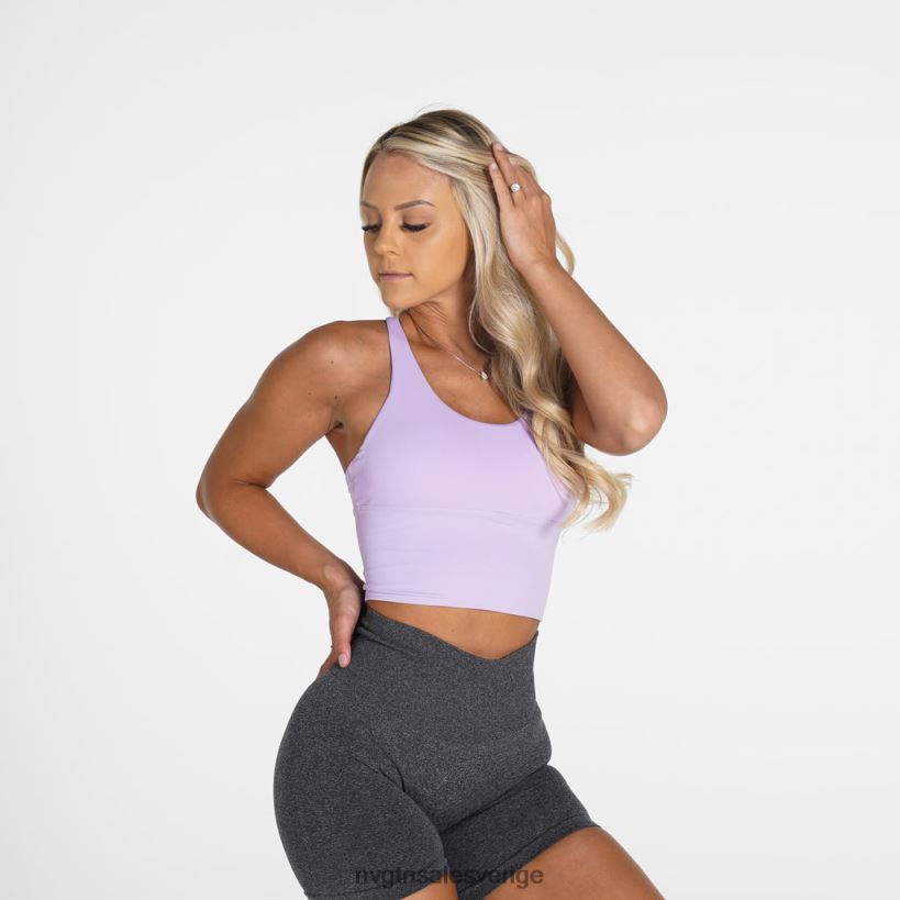 B886LB89 lila kondition NVGTN kvinnor matrix bh-topp