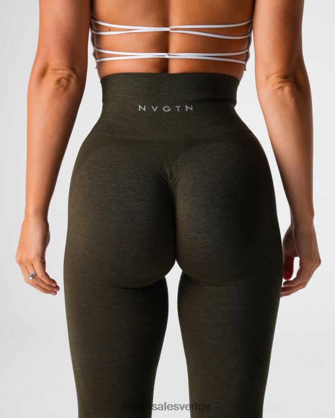 B886LB492 oliv kondition NVGTN kvinnor contour 2.0 sömlösa leggings
