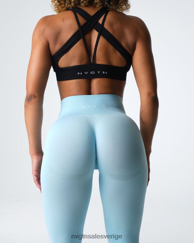B886LB494 pastellblå kondition NVGTN kvinnor kontur sömlösa leggings