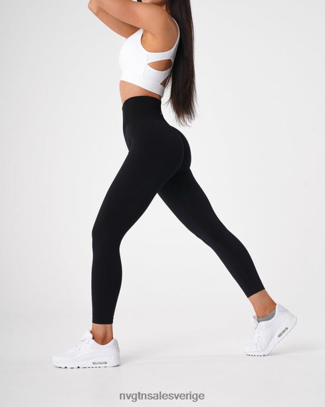 B886LB495 svart kondition NVGTN kvinnor solida sömlösa leggings