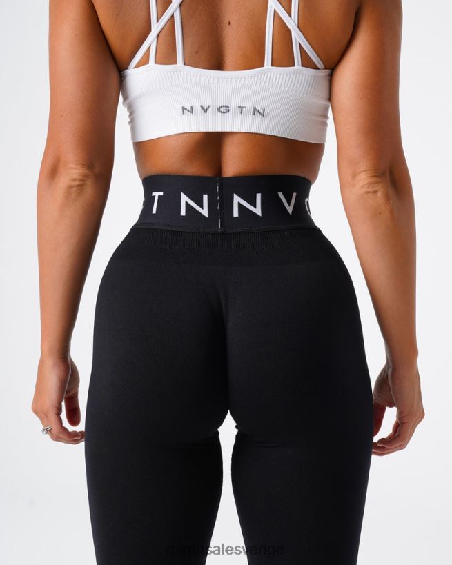 B886LB496 svart kondition NVGTN kvinnor sport sömlösa leggings