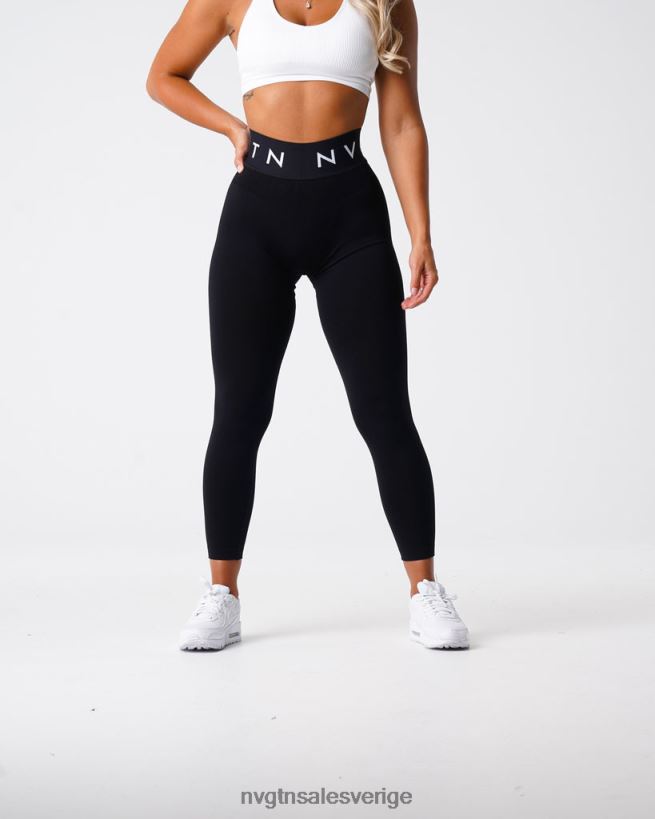 B886LB496 svart kondition NVGTN kvinnor sport sömlösa leggings