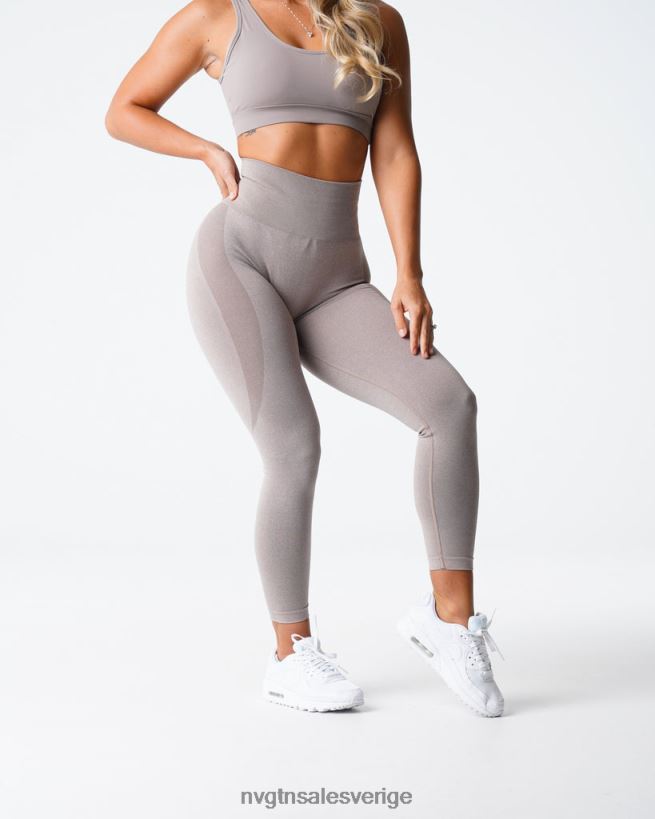 B886LB504 taupe kondition NVGTN kvinnor kontur sömlösa leggings
