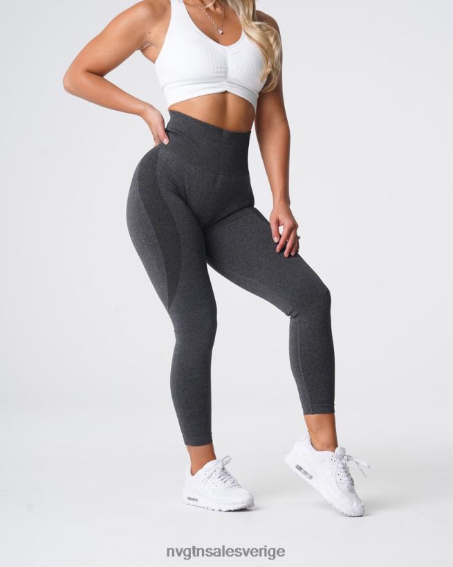 B886LB507 svart spräcklig kondition NVGTN kvinnor kontur sömlösa leggings