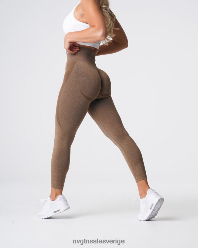 B886LB510 mocka kondition NVGTN kvinnor kontur sömlösa leggings