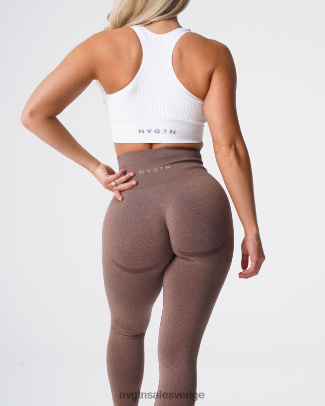 B886LB511 kakao kondition NVGTN kvinnor kontur sömlösa leggings