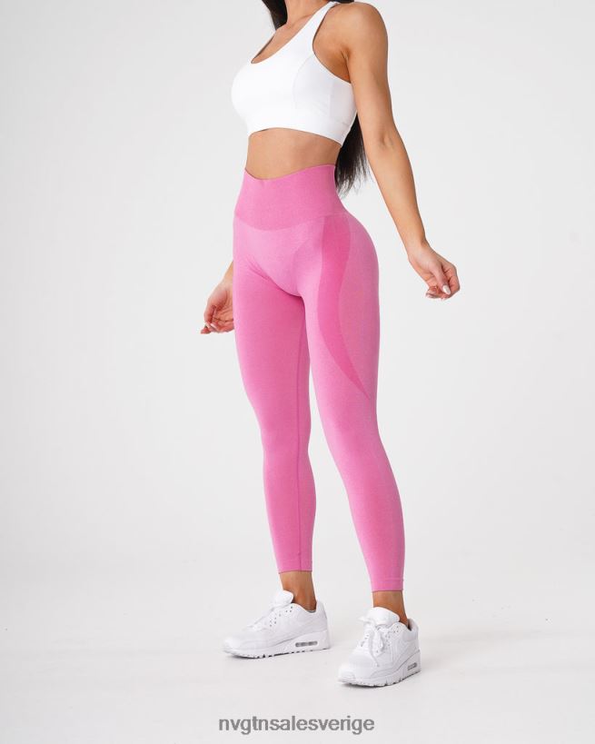 B886LB516 tuggummi rosa kondition NVGTN kvinnor kontur sömlösa leggings