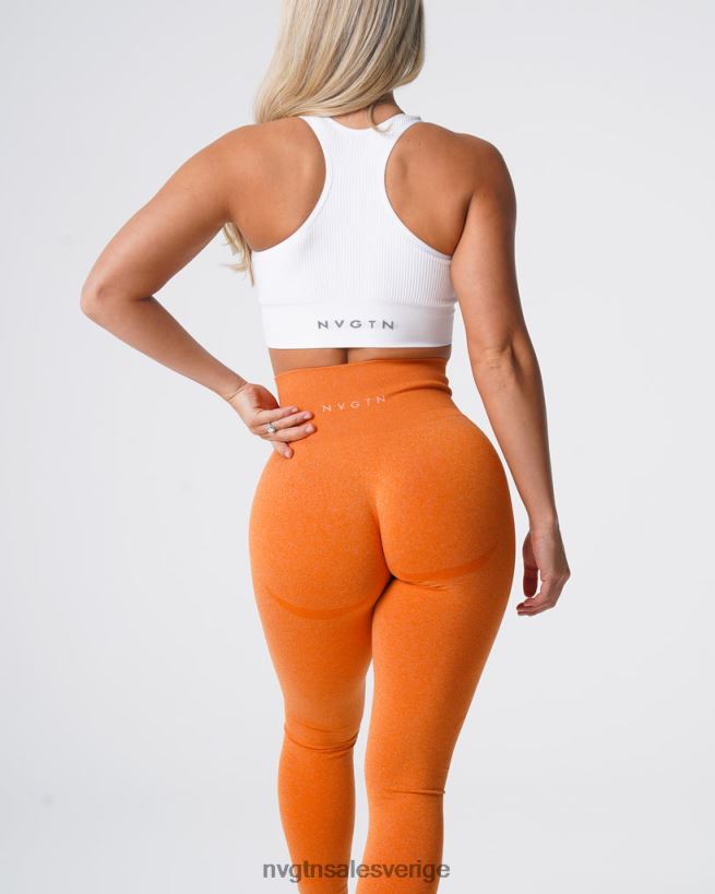 B886LB517 bränd apelsin kondition NVGTN kvinnor kontur sömlösa leggings