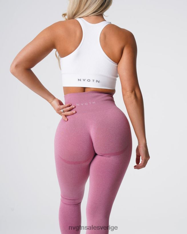 B886LB521 pastell rosa kondition NVGTN kvinnor kontur sömlösa leggings