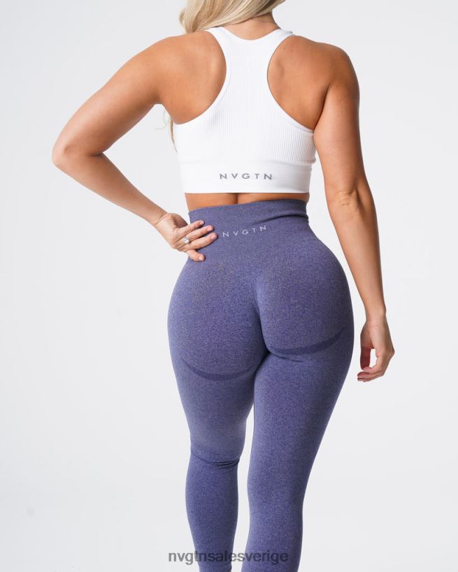 B886LB532 indigo kondition NVGTN kvinnor kontur sömlösa leggings