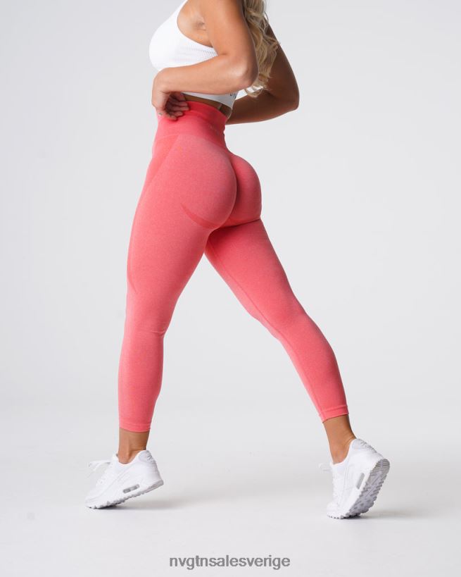 B886LB533 korall kondition NVGTN kvinnor kontur sömlösa leggings