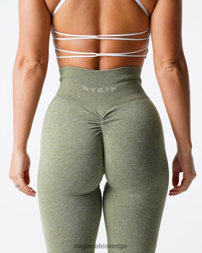 B886LB540 äng kondition NVGTN kvinnor scrunch sömlösa leggings