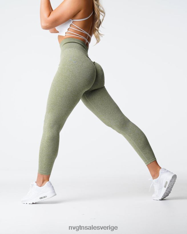 B886LB540 äng kondition NVGTN kvinnor scrunch sömlösa leggings