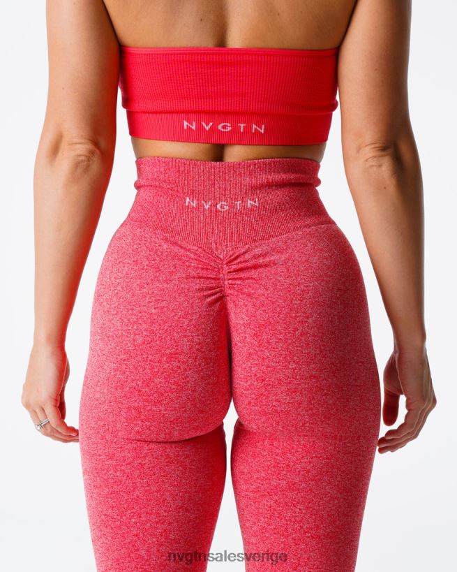 B886LB541 kanderat äpple kondition NVGTN kvinnor scrunch sömlösa leggings