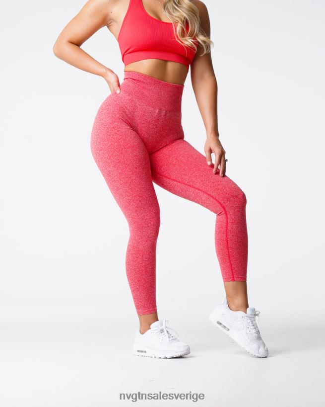 B886LB541 kanderat äpple kondition NVGTN kvinnor scrunch sömlösa leggings