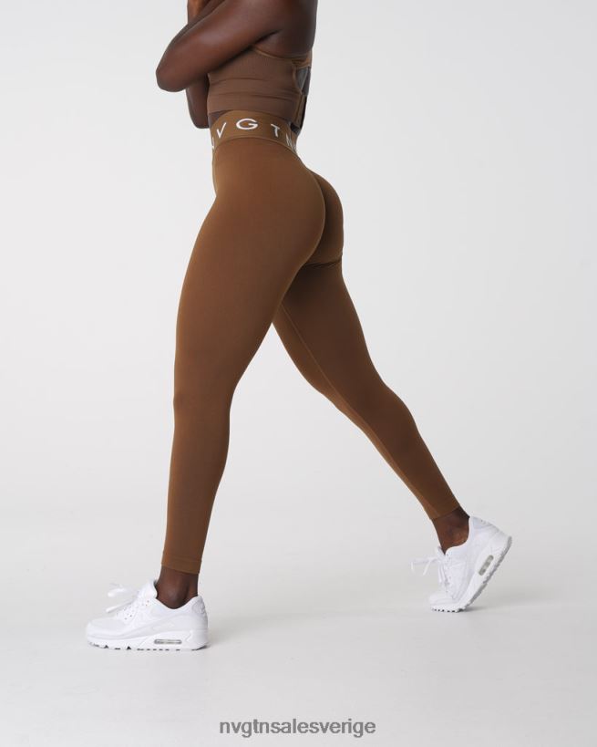 B886LB554 mocka kondition NVGTN kvinnor sport sömlösa leggings