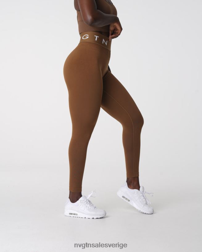 B886LB554 mocka kondition NVGTN kvinnor sport sömlösa leggings
