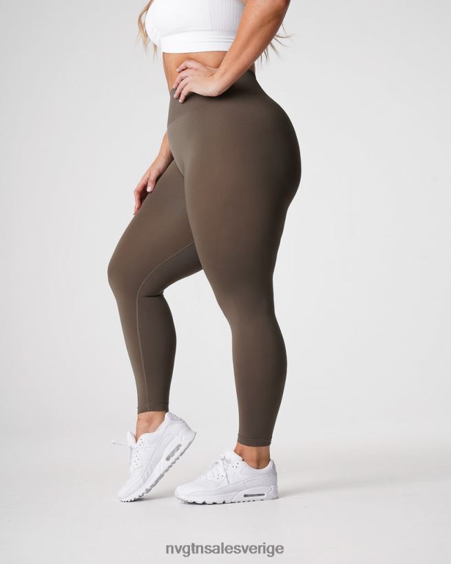 B886LB557 oliv kondition NVGTN kvinnor solida sömlösa leggings