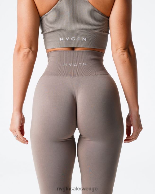 B886LB558 taupe kondition NVGTN kvinnor solida sömlösa leggings