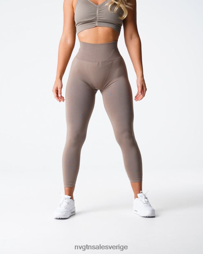 B886LB558 taupe kondition NVGTN kvinnor solida sömlösa leggings