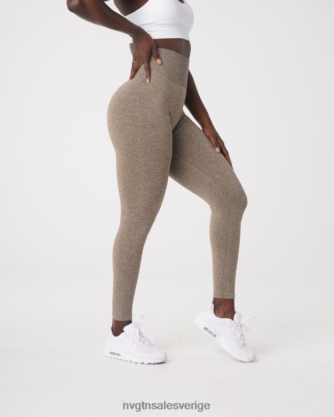 B886LB562 mocka kondition NVGTN kvinnor scrunch sömlösa leggings