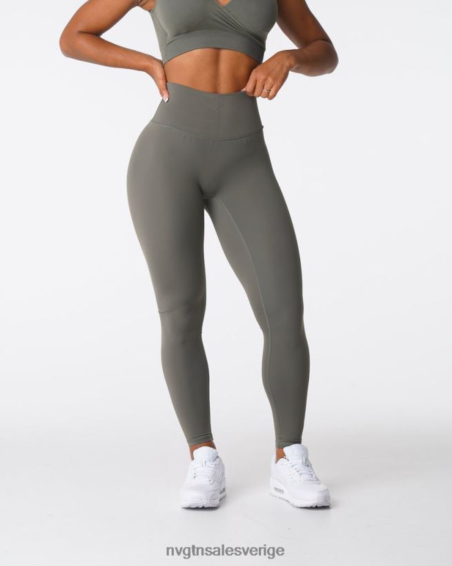 B886LB567 khaki grön kondition NVGTN kvinnor signatur 2.0 leggings