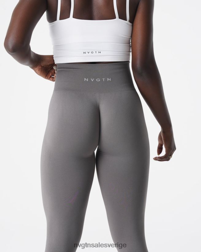 B886LB572 träkol kondition NVGTN kvinnor solida sömlösa leggings