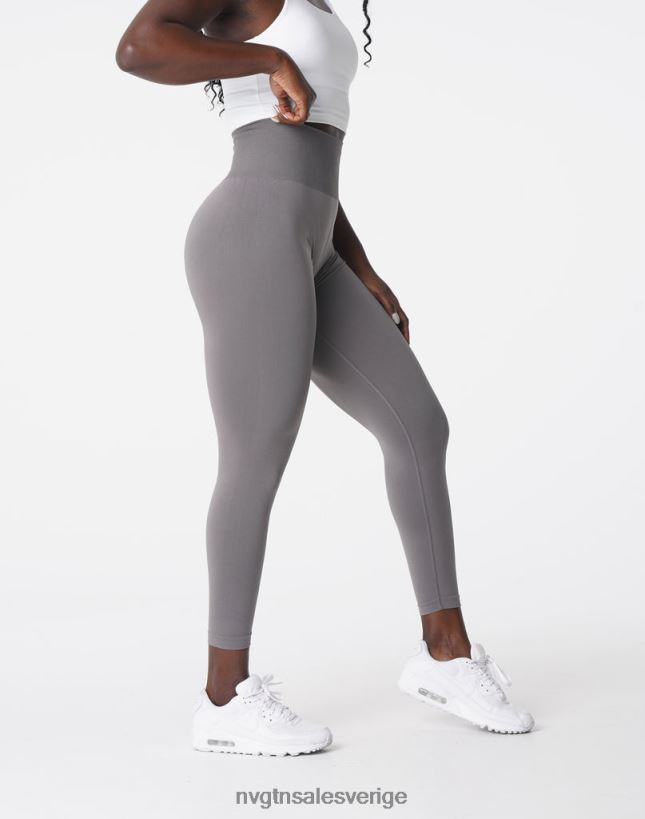 B886LB572 träkol kondition NVGTN kvinnor solida sömlösa leggings