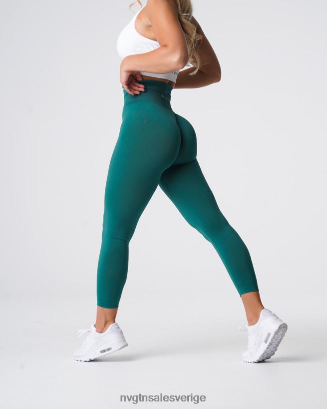 B886LB573 smaragd kondition NVGTN kvinnor solida sömlösa leggings