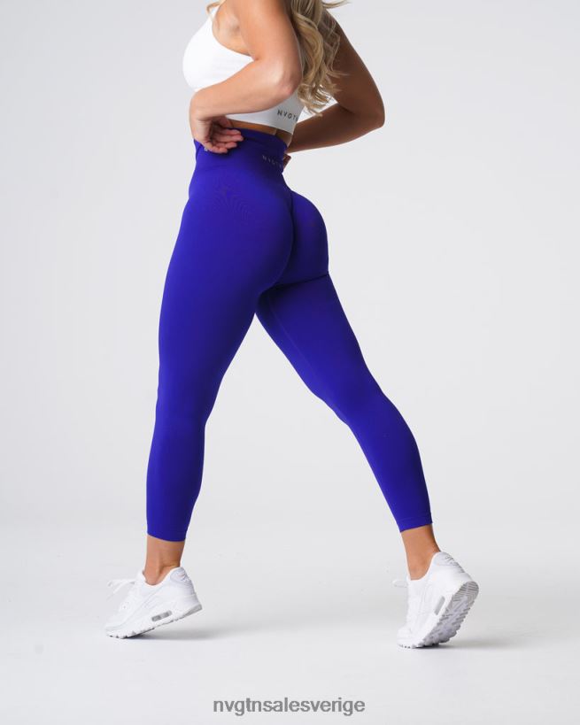 B886LB575 kobolt kondition NVGTN kvinnor solida sömlösa leggings