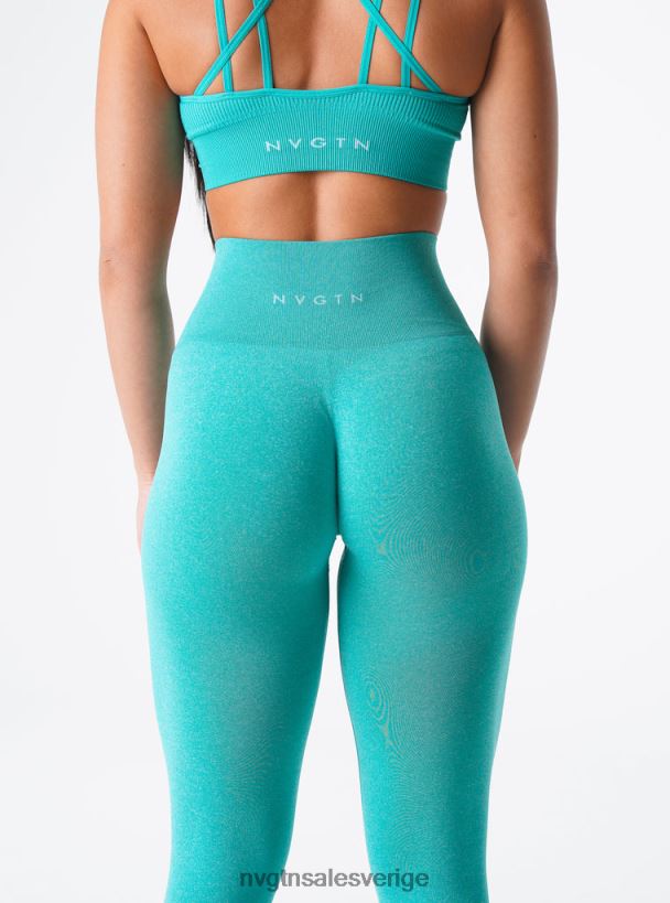 B886LB585 turkos kondition NVGTN kvinnor nv sömlösa leggings
