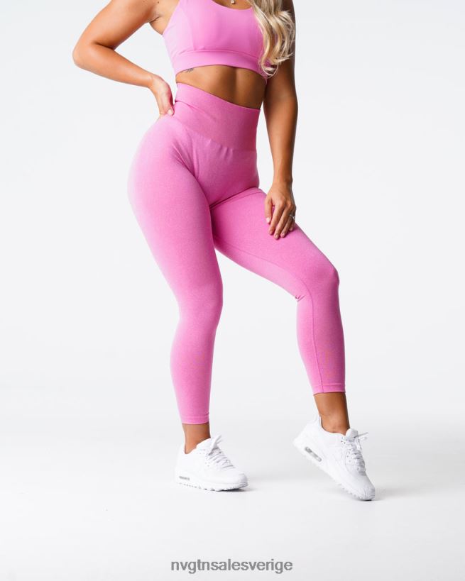 B886LB587 tuggummi rosa kondition NVGTN kvinnor nv sömlösa leggings