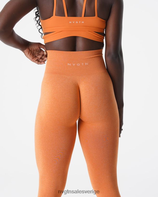B886LB589 bränd apelsin kondition NVGTN kvinnor nv sömlösa leggings