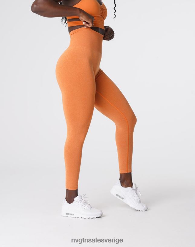 B886LB589 bränd apelsin kondition NVGTN kvinnor nv sömlösa leggings