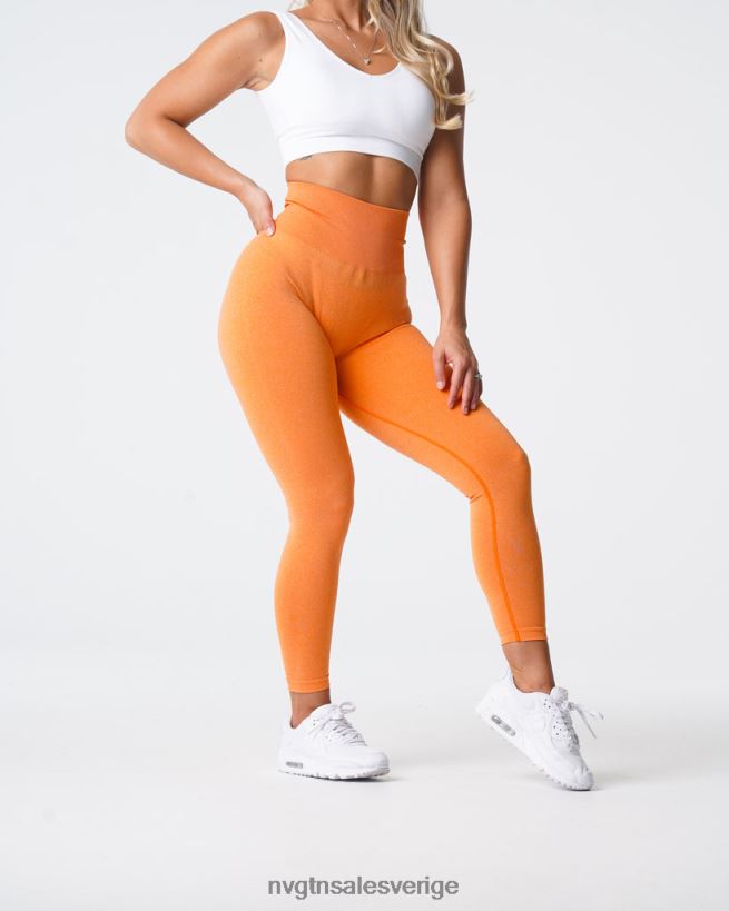 B886LB598 solnedgång orange kondition NVGTN kvinnor nv sömlösa leggings