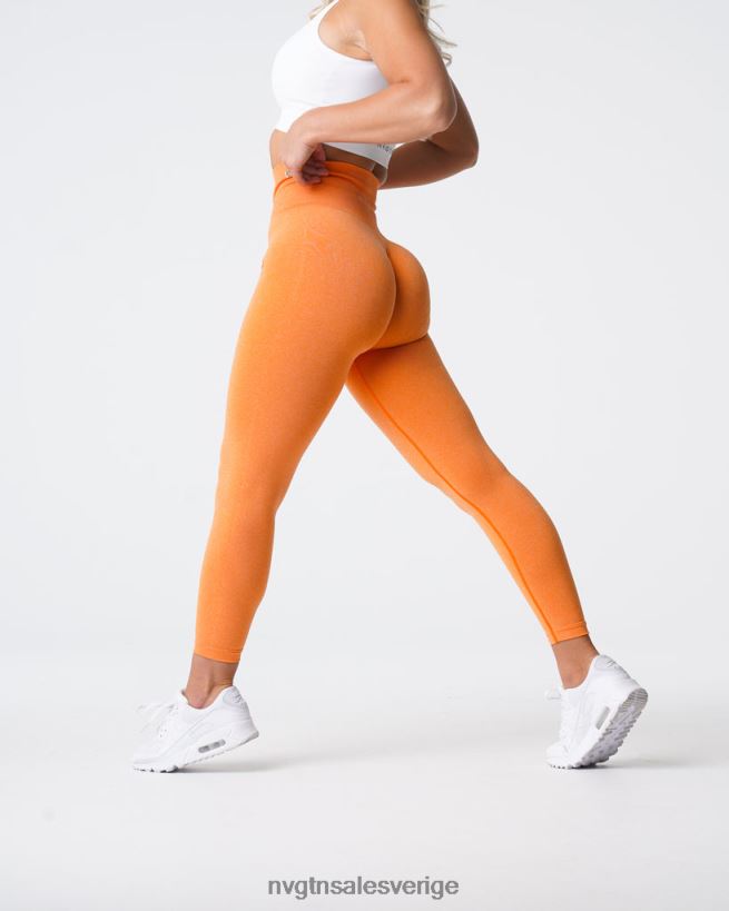 B886LB598 solnedgång orange kondition NVGTN kvinnor nv sömlösa leggings