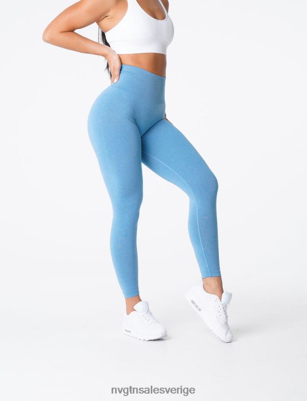 B886LB606 himmelsblå kondition NVGTN kvinnor nv sömlösa leggings