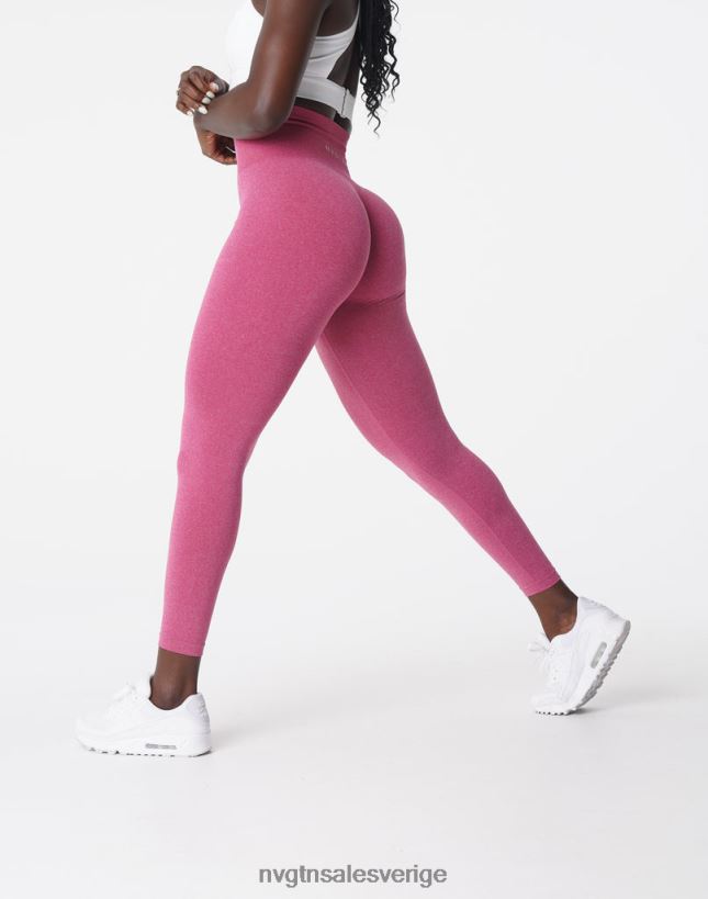 B886LB607 djupröd kondition NVGTN kvinnor nv sömlösa leggings