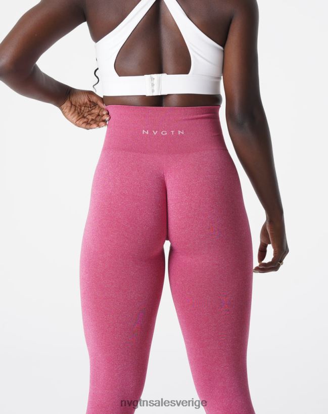 B886LB607 djupröd kondition NVGTN kvinnor nv sömlösa leggings