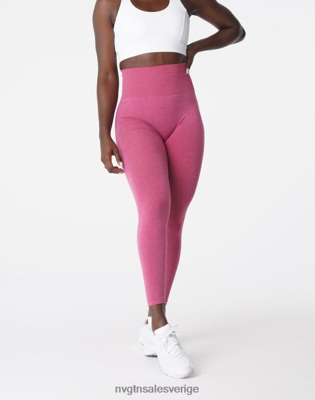 B886LB607 djupröd kondition NVGTN kvinnor nv sömlösa leggings