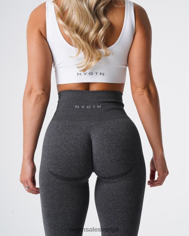 B886LB610 svart spräcklig kondition NVGTN kvinnor kurviga sömlösa leggings