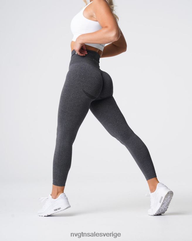 B886LB610 svart spräcklig kondition NVGTN kvinnor kurviga sömlösa leggings