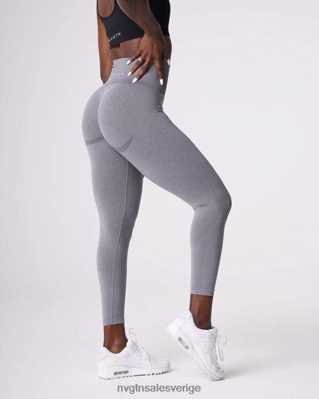 B886LB611 grå kondition NVGTN kvinnor kurviga sömlösa leggings