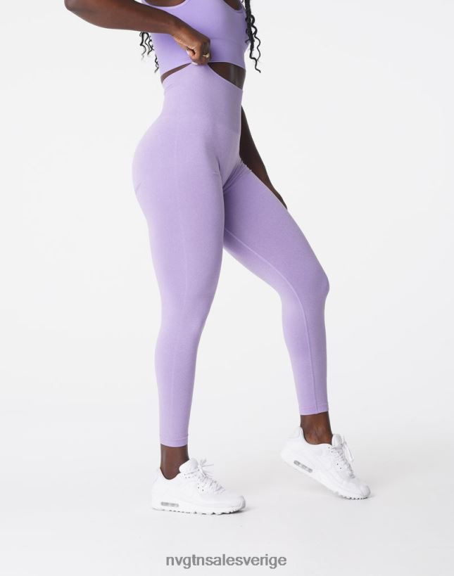B886LB615 lila kondition NVGTN kvinnor kurviga sömlösa leggings